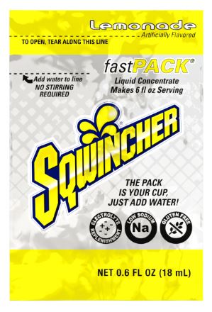 DRINK SQWINCHER FAST PACK LEMONADE 200/CS (CS) - Premixed Bottles